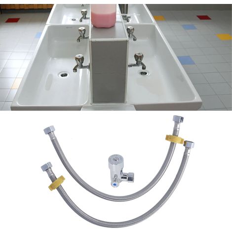 Robinet d'évier à commande au pied, mitigeur thermostatique à commande au pied (1/5)