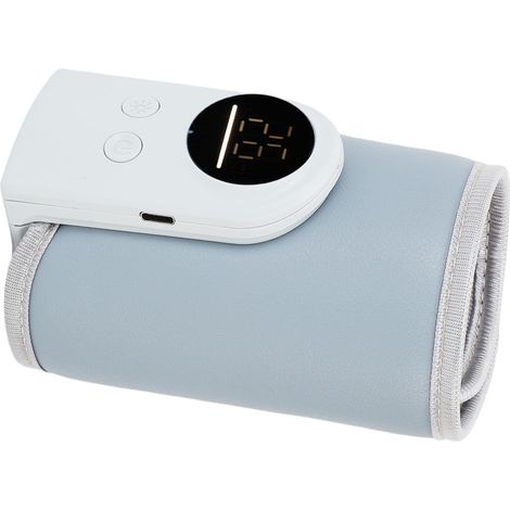 Chauffe-biberon Portable pour Bébés - Chauffe-biberon de Voyage à Chauffage Rapide alimenté par USB 18 W avec Température Constante, Ajustement Universel pour les Tailles de Biberons, (1/4)