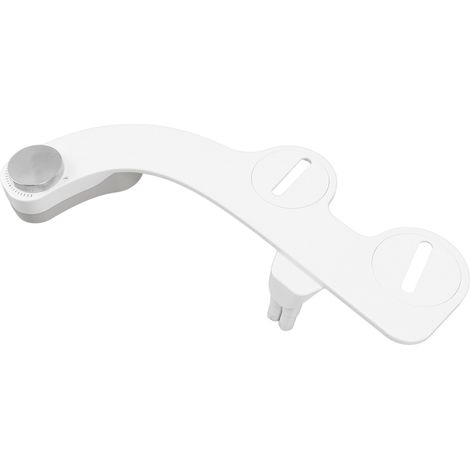 Accessoire de bidet avec double buse, non électrique, raccord en T en cuivre 7/8, bidet autonettoyant pour lavage frontal et arrière (1/5)