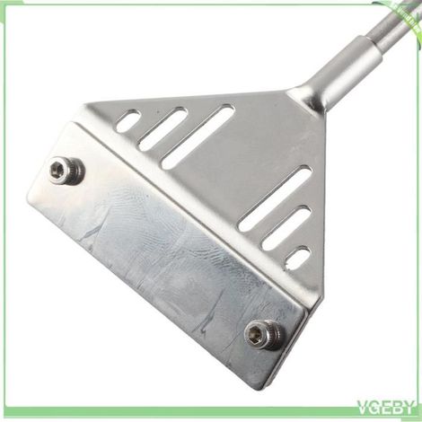 Grattoir d'aquarium - FAFEICY - 65 cm - Acier inoxydable - 10 lames remplaçables - Protecteur de lame (1/5)