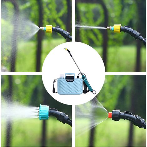 Arroseur électrique pour plantes de jardin, dispositif d'arrosage des fleurs, pulvérisateur, perche télescopique, longueur réglable, outil agricole multifonctionnel. (1/5)