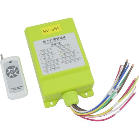Euroca Lichtsteuerungsmodul 9V-36V Fernlicht-Tagfahrlicht-Controller (1/4)