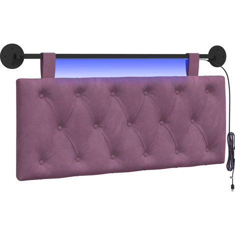 Maison Exclusive - Testiera sospesa Viola Velluto (1/5)