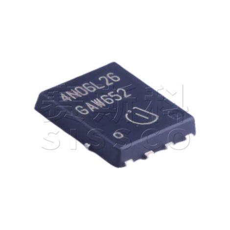 TDSON8-4 Oberflächenmontagetransistor, elektronischer Bauteilchip, IPG20N06S4L-26, Siebdruck 4N06L26, 5 Stück pro Packung.