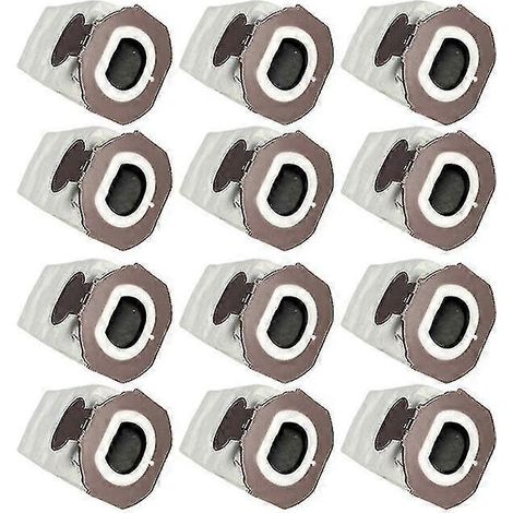 Lot de 12 sacs pour aspirateur Kobold VK7 FP7, sacs filtrants de rechange (1/4)