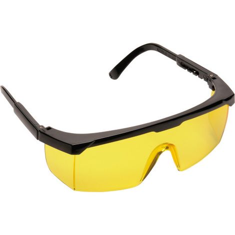 Gafas panorámicas patillas ajustables y puente nasal moldeado Classic PW33  Ámbar