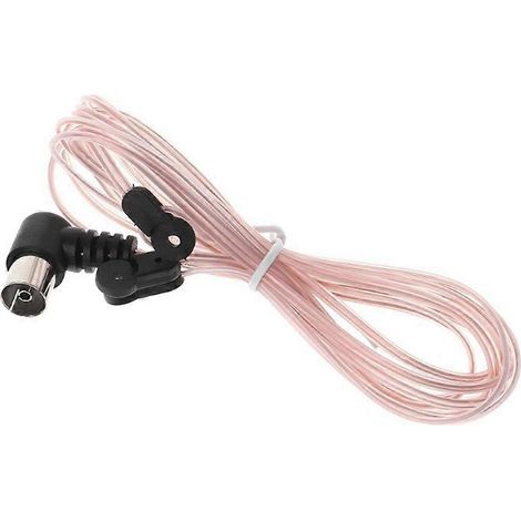 Antenne radio FM d'intérieur HiFi 75 ohms pour récepteur home cinéma FM (1/5)