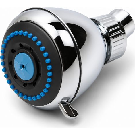 Soffione Doccia Multigetto Rotondo Cromato Ø7,5 cm 98252