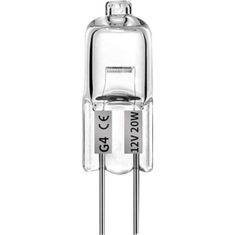 Aimoonsa – Ampoule halogène G4 12V 20W – Dimmable 2700K blanc chaud – 280 lumens – Angle de faisceau 360° – Compatible lustres cristal (6 unités) - 6pack (1/5)