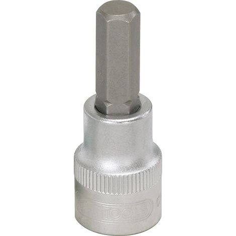 Douille tournevis 6 pans 3/8'' 6 mm CHROMEmat