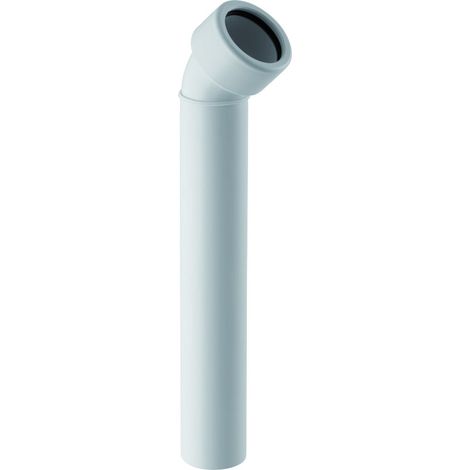 Geberit Curva di allacciamento 45° con raccordo a compressione: d=40mm, bianco alpino, 152222111