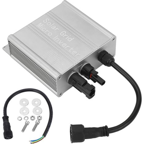 Micro-onduleur solaire MPPT à onde sinusoïdale Pure, contrôleur de charge PV étanche, 120V ac 230V, Identification automatique (1/5)