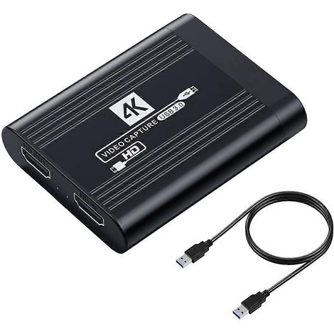 4K USB 3.0 Videoaufnahmekarte für Spielaufnahmen und Live-Streaming (1/5)