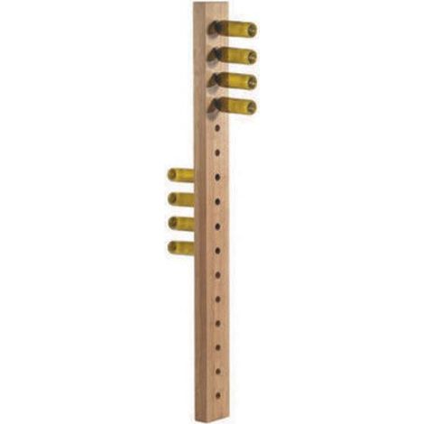 Portabottiglie in Legno Massello da Appendere Guarnieri Uva (1/3)