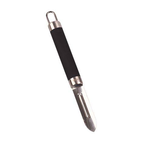 Vertikaler Edelstahlschäler mit Silikongriff luxe 2422 lifestyle (1/2)