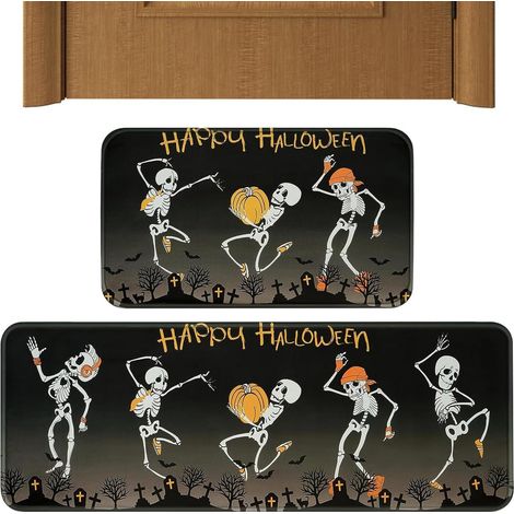 Tapis de cuisine d'Halloween - tapis de cuisine et tapis pour le sol - (1/5)
