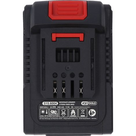 KS Tools eMONSTER Akku, 18V, 4.0Ah (1/5)