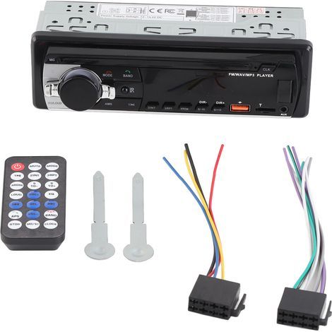 BT MP3-Player fürs Auto, multifunktionale Musik, FM-Radio, verlustfreie Klangqualität, für die Mittelkonsole JSD-530L. (1/5)