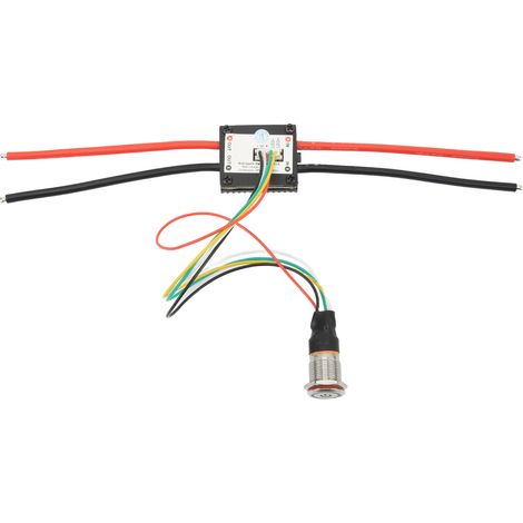 Interrupteur Anti-Étincelle FLIPSKY 60V pour Skateboard Électrique, Robot et ESC - Alliage Aluminium avec LED (1/5)