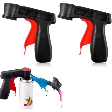 QORVA-Ensemble de 2 accessoires pour machine à peinture, poignée et support pour pistolet à peinture et pulvérisateur