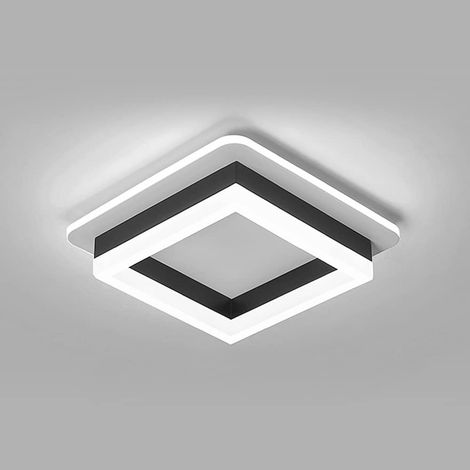 COMELY 24W LED Ceiling Light, Acrylic Ceiling Lamp, Modern LED Ceiling Light Fixture for Living Room, Bedroom, Kitchen, Hallway 6000K (Cold White Light) (1/5)