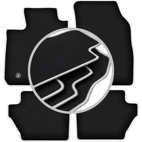 Tapis de sol Carlux argentés pour : Ford EcoSport MK2 FL crossover (2017-) (1/5)