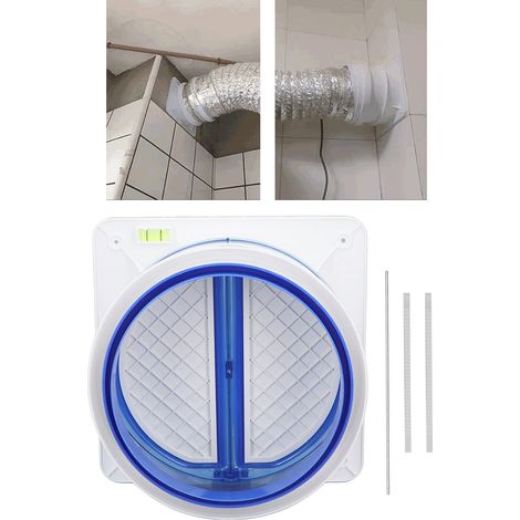 Clapet anti-retour des gaz de combustion, dispositif anti-refoulement pour salle de bain, clapet anti-retour pour hotte de cuisine en ABS (1/5)