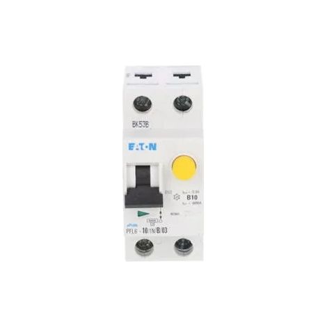 Interruttore differenziale Eaton pfl6-10/1n/b/03 10 A 0,3 A