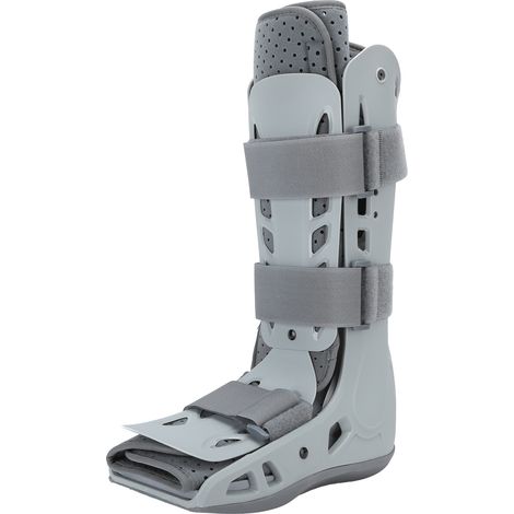 Attelle pour tendon d'Achille Walker, modèle court respirant, botte de stabilité du pied pour orteils cassés, grise, taille M. (1/5)