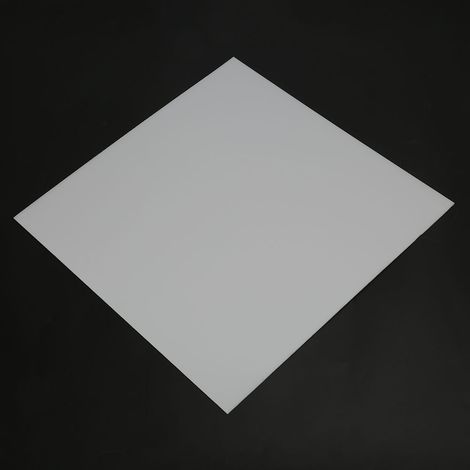 Plaque POM Blanc 300x300mm x2 - Panneau Plastique Technique Polyoxyméthylene en Feuille (1/3)