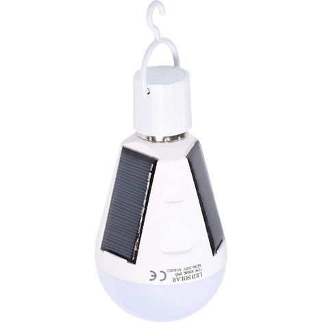 12-W-tragbare, wasserdichte LED-Solarlampe für den Innen- und Außenbereich, Wandern, Camping und Notbeleuchtung (1/5)