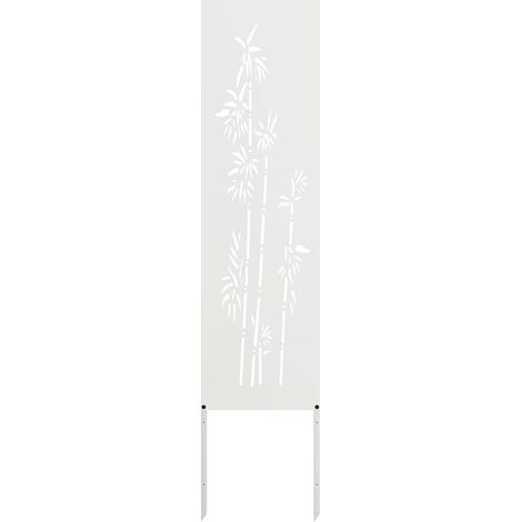 vidaXL Pantalla de Privacidad para Jardín Floral 32 x 140 cm (1/2)