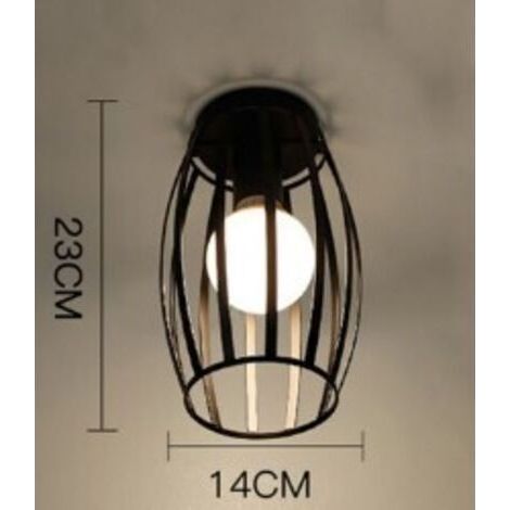 Geometrische Wandleuchte aus Schmiedeeisen für Wohnzimmer, Küche, Dachboden, Esszimmer, Café (Leuchtmittel nicht enthalten), Sandia White Light, E27
