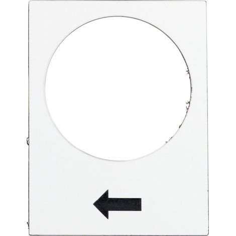 Harmony - étiquette - 30x40mm - blanc - montée ou droite, PV (ZB2BY4901) (1/3)