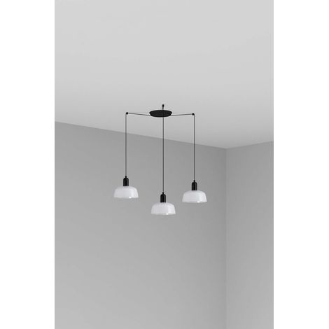 TATAWIN S metal 3L Colgante blanca