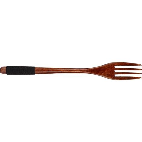 Japanese wooden cooking forks, ideal for barbecues, picnics and camping. (1/5)