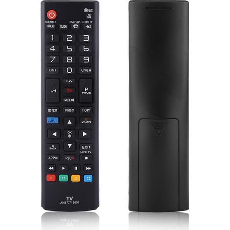 Télécommande pour téléviseur compatible LG AKB73715601 infrarouge de remplacement (1/5)