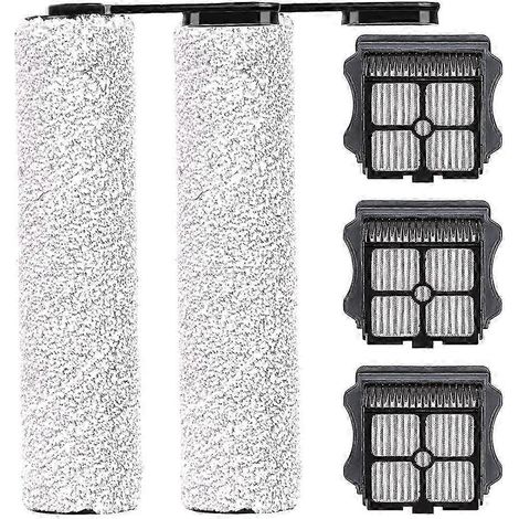 Brosse à rouleau de rechange et filtre HEPA pour Floor ONE S5, Floor One S5 Pro 2 et S5 Extreme Smart Va QAQ (1/5)