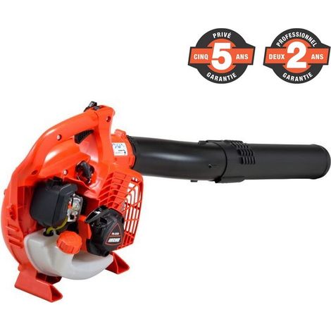 Echo – Souffleur thermique PB2520 2 temps 25,4 cm³ – Débit d'air 768 m³/h – Vitesse de sortie 81,4 m/s – Buse plate pour contrôle