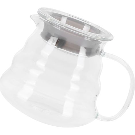 Professionelle 500-ml-Kaffeekanne aus Glas, Kaffeekaraffe für Bar und Küchenarbeitsplatte (1/5)