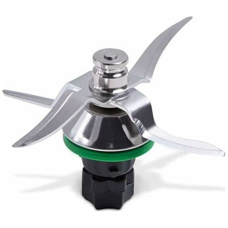 Cuchilla de repuesto para Vorwerk Thermomix TM31, junta incluida (junta verde).