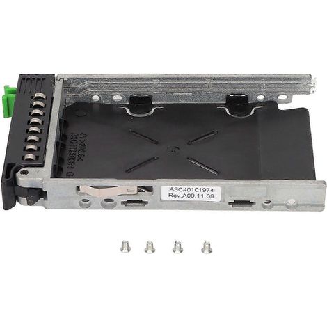 Compatible avec les baies de disques durs SAS SATA argent-noir 2,5 pouces des séries Fujitsu RGY RX600, RX300 et RX90 Smart. (1/5)