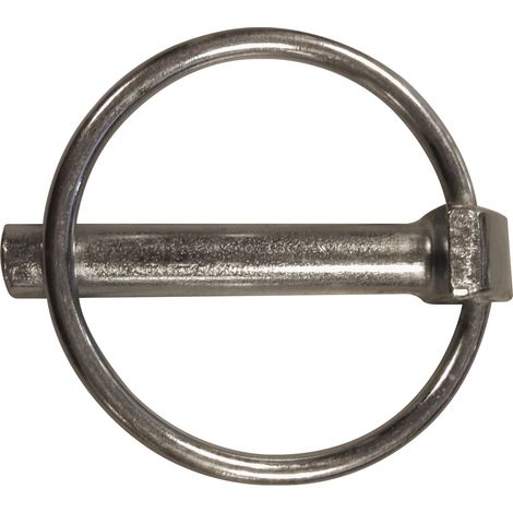 Standard Klappstecker (Klappsplinte) ø 8x44 mm Bolzensicherung Federstahldraht (1/2)