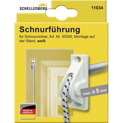 Schellenberg Schnurführung weiß, für Rollladen-Schnüre Rolladen & Zubehör (1/3)