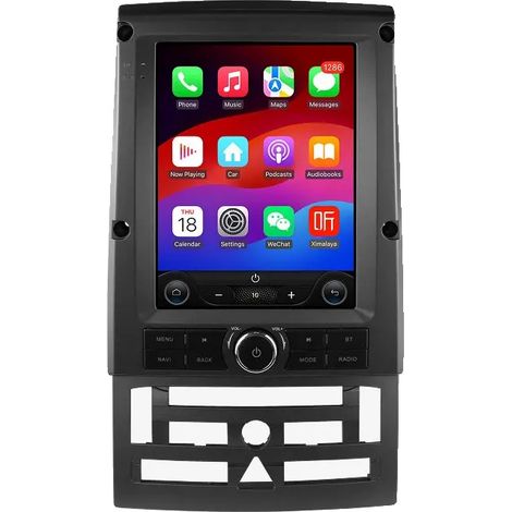 Lecteur multimédia de voiture, écran tactile, compatibilité avec smartphone, compatible avec Peugeot 407 cc SW 407CC 2004-2011, P4 CP-4Core-2G 64G (1/2)