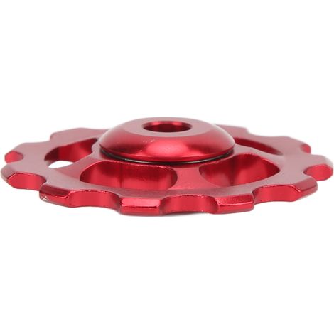 Pignon de VTT en alliage d'aluminium, 11 dents, roue de guidage, composant de vélo remplaçable, rouge (1/5)