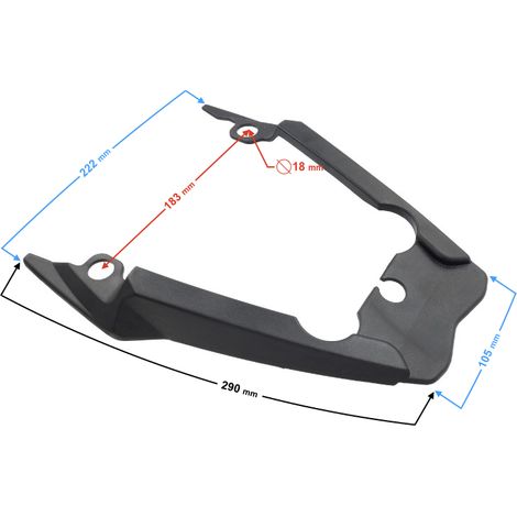 Carcasa de luz trasera para ciclomotor FR 2, pieza 1 (1/3)