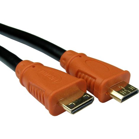 Câble HDMI RS PRO 2m, Mini HDMI vers mini HDMI, Mini HDMi Mâle Mini HDMi Mâle ( Prix pour 1 )