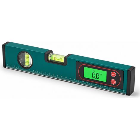 Niveau électronique numérique 300 mm en aluminium avec base magnétique (1/5)
