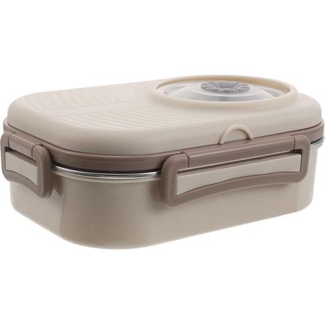 Boîte à lunch bento Ipetboom en acier inoxydable 3 compartiments (1/5)